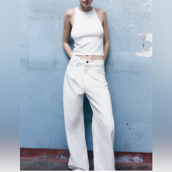 ZARA Super Wide Leg Jeans - Picture 14 of 16